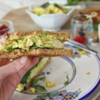 I Didn’t Mind The Outhouse, It Was The Vampires That Terrified Me + Eggless Egg Salad (No Oil)