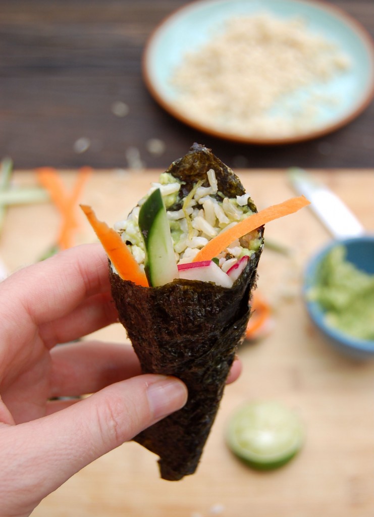 Eating Plant Based is Boss - Here's How + Super Easy Nori Hand Rolls ...
