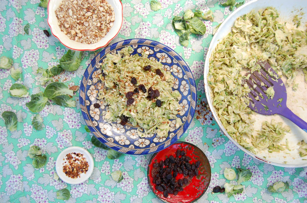 picking your nose is more worthwhile than counting calories + cumin orange brussels sprouts