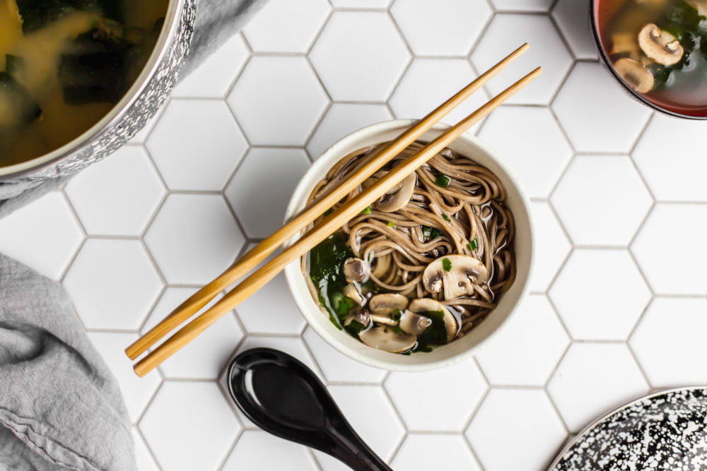 simple miso soup and letting go of perfectionism