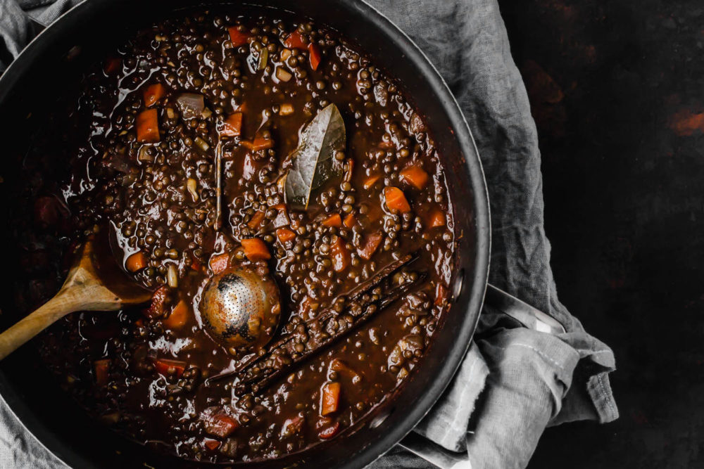 Making My Whole-Food Plant-Based Diet Gluten-Free + Plant Based Black Lentil Curry