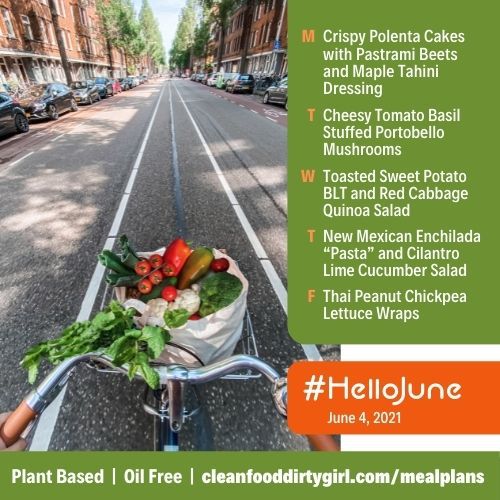 gluten free Plant Based Meal Plan #HelloJune
