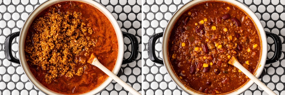 Coney Island style sauce hot dog