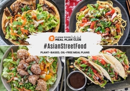 Asian Street Food Whole Food Plant Based Meal Plan