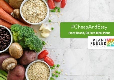 cheap and easy plant based meal plan