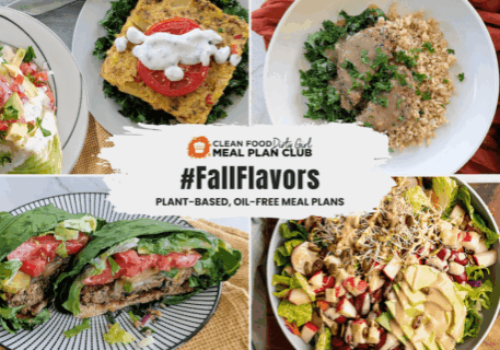 fall flavors plant based meal plan