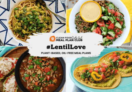 Lentil Love Plant based meal plan