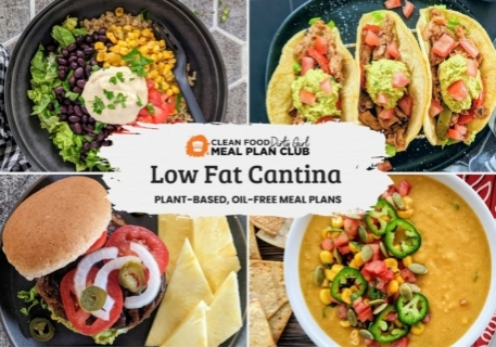 Low Fat Cantina Whole Food Plant Based Meal Plane