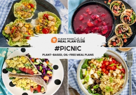 Picnic Oil Free Meal Plan Whole Food Plant Based Meal Plan