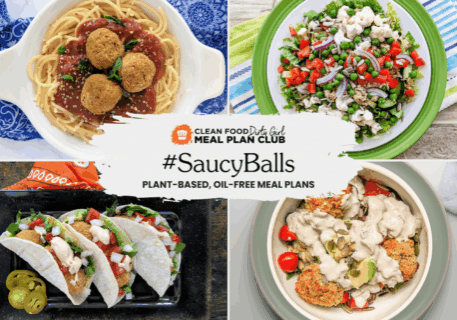 Saucy Balls plant based meal plan