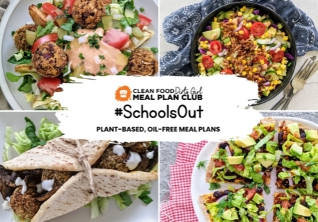 Schools Out Family-Friendly Vegan Meal Plan