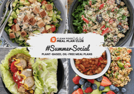 summer social plant based meal plan