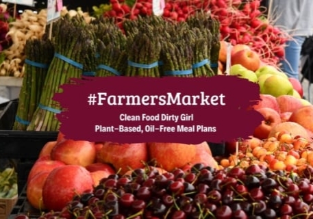 farmers market whole food plant based meal plan oil free