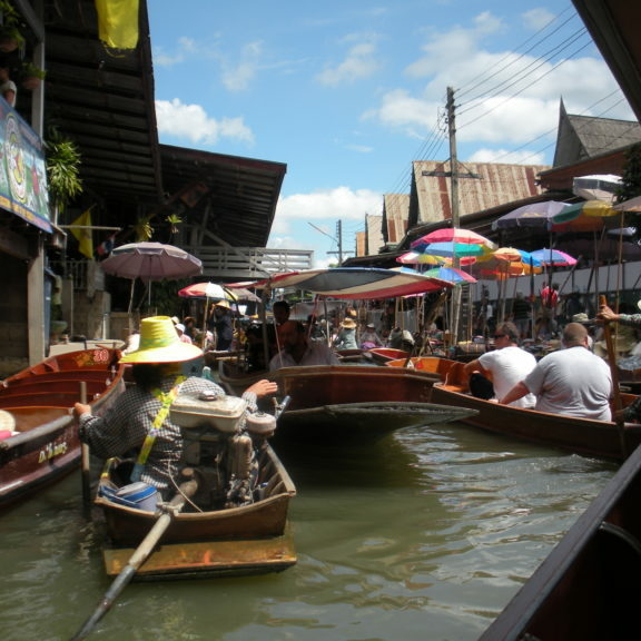 Floating market, Bangkok